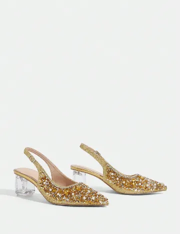 Pantofi Cuccoo, auriu