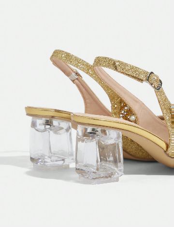 Pantofi Cuccoo, auriu