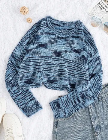 Bluza SHEIN, albastru