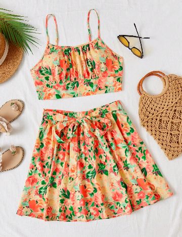 Compleu SHEIN CURVE, mix culori