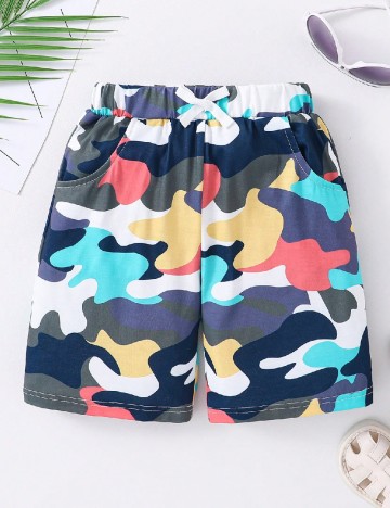 Pantaloni scurti Shein Kids, mix culori