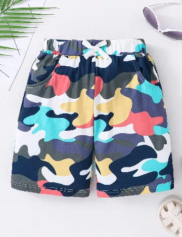 Pantaloni scurti Shein Kids, mix culori