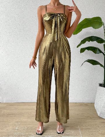 Salopeta SHEIN, auriu