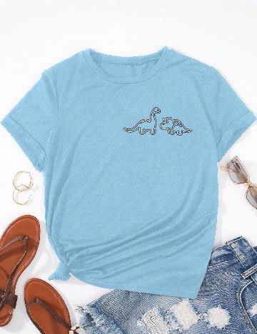 Tricou SHEIN, albastru