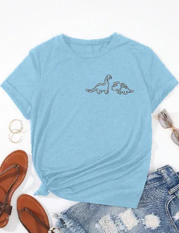 Tricou SHEIN, albastru