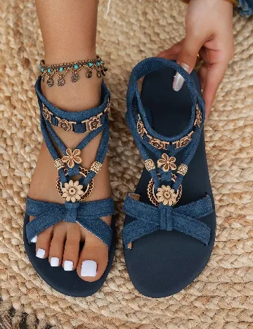 Sandale SHEIN, albastru