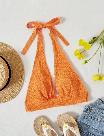 Top SHEIN, portocaliu