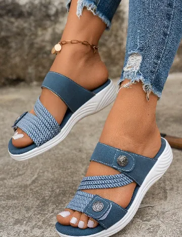 Slapi SHEIN, albastru