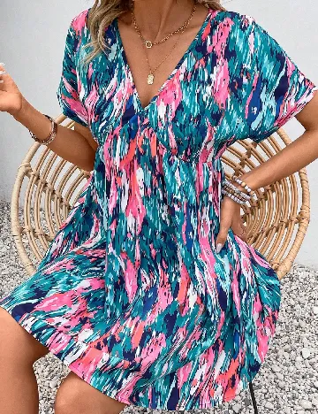 Rochie scurta SHEIN, mix culori