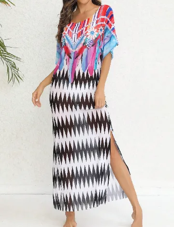 Rochie de plaja SHEIN, mix culori