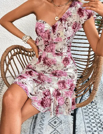 Rochie scurta SHEIN, floral