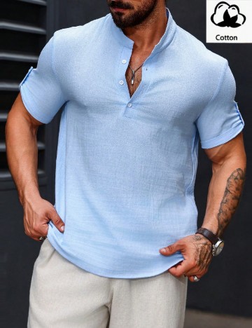 Camasa SHEIN, albastru