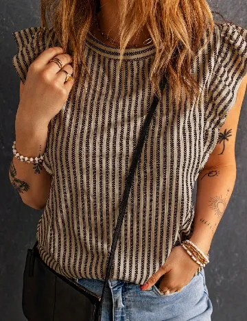 Bluza SHEIN, maro deschis