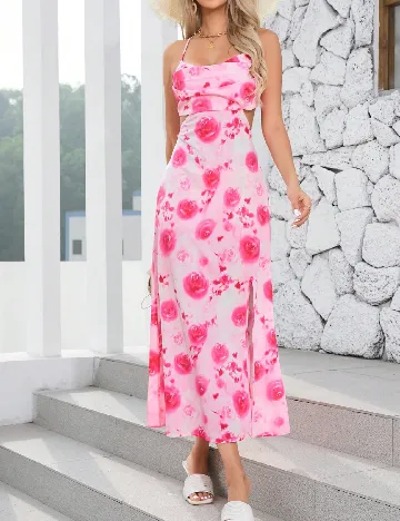 Rochie medie SHEIN, roz