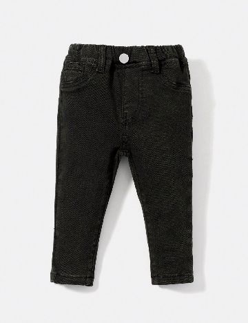 Pantaloni Shein Kids, negru