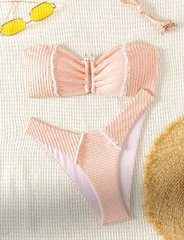 Costum de baie SHEIN, roz