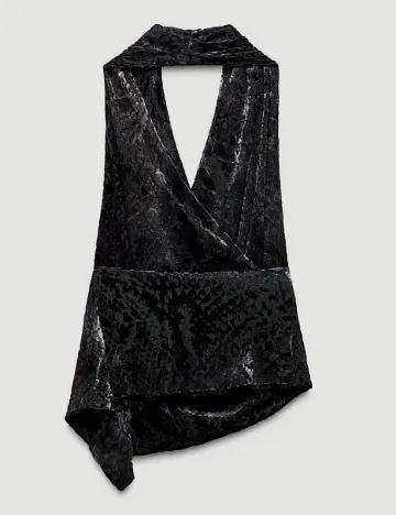 Top Zara, negru