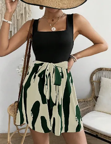 Salopeta SHEIN, verde