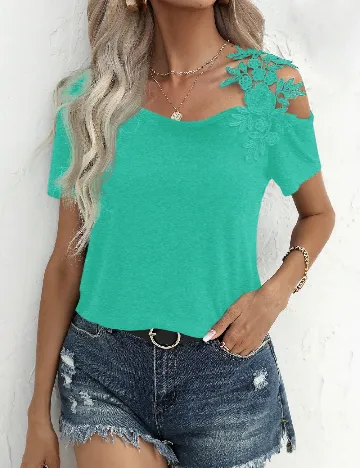 Bluza SHEIN, turcoaz