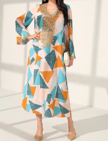 Rochie lunga SHEIN, mix culori