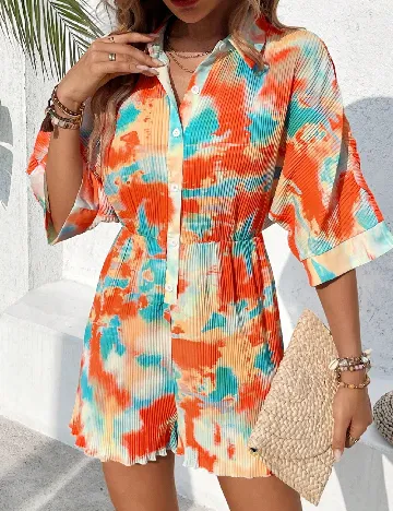 Salopeta SHEIN, mix culori