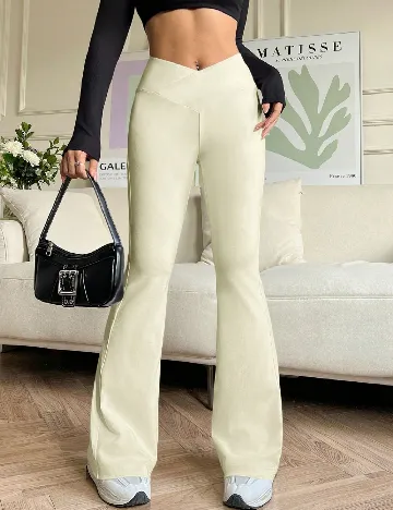 Pantaloni SHEIN, galben