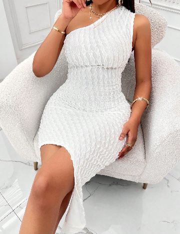 Rochie scurta SHEIN, alb