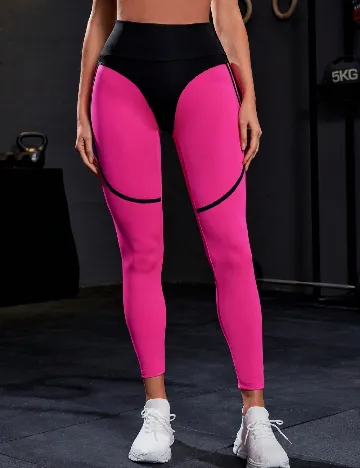 Colanti SHEIN, roz/negru