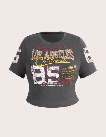 Top SHEIN CURVE, gri