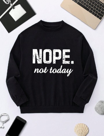 Bluza Shein Kids, negru