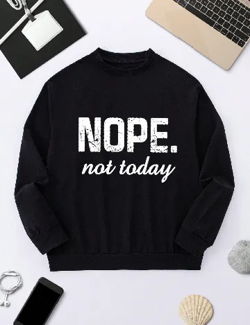 Bluza Shein Kids, negru