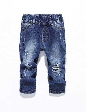 Blugi Shein Kids, albastru