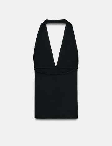 Top Zara, negru