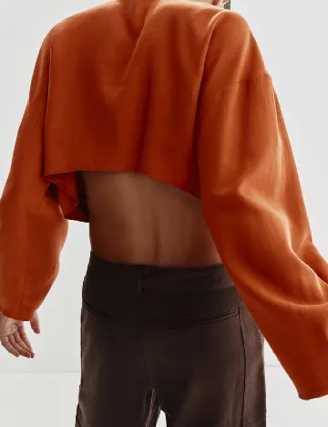 Bluza Zara, caramiziu