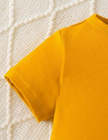 Set Tricouri 2 bucati Shein Kids, mix culori