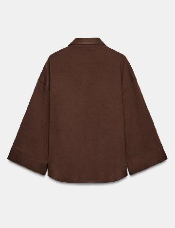 Camasa Oversize Zara, maro