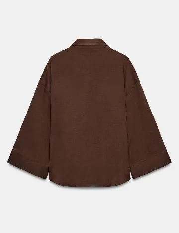 Camasa Oversize Zara, maro