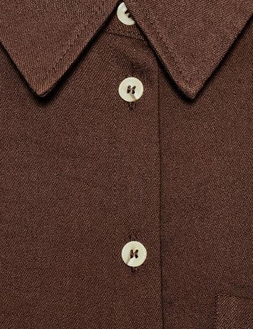 Camasa Oversize Zara, maro