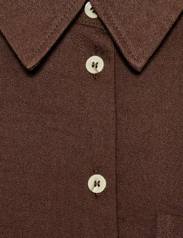 Camasa Oversize Zara, maro