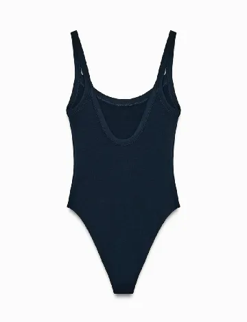 Body Zara, bleumarin inchis