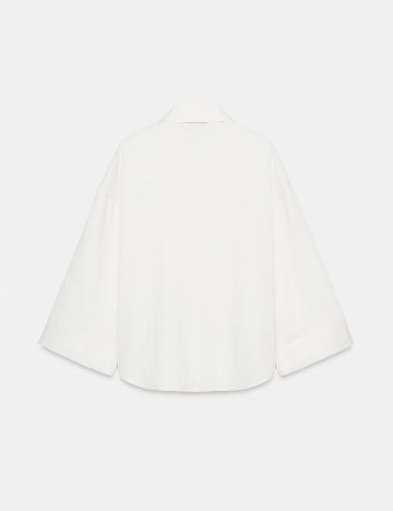 Camasa Oversize Zara, ecru