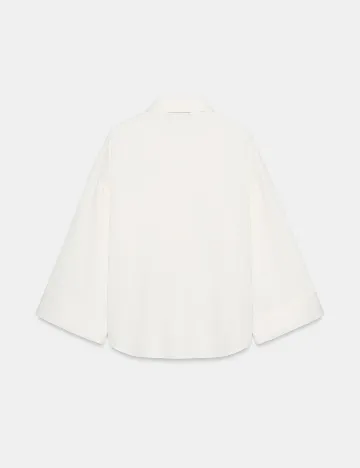 Camasa Oversize Zara, ecru