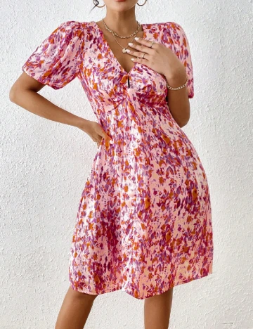 Rochie scurta SHEIN, mix culori