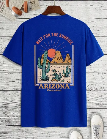 Tricou SHEIN, albastru