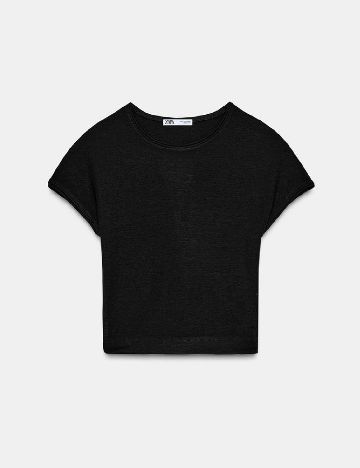 Top Zara, negru