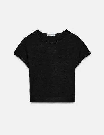 Top Zara, negru