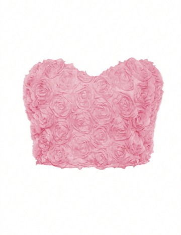 Top SHEIN CURVE, roz