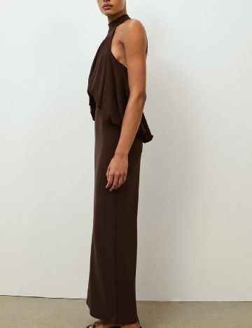 Rochie lunga Zara, maro