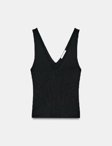 Top Zara, negru