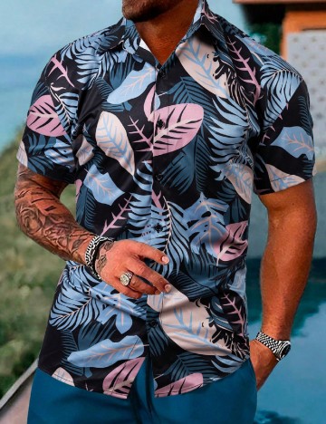 Camasa SHEIN, mix culori